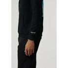 McLaren F1 Men's Miami Palm Graphic Hoodie -Black/Aqua Sky/Crystal Rose Hoodies Light Gray