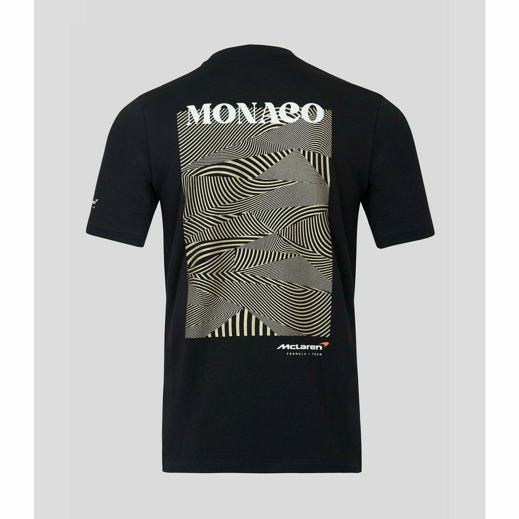 McLaren F1 Special Edition Monaco GP Women's Graphic T-Shirt - White/Black T-shirts Light Gray