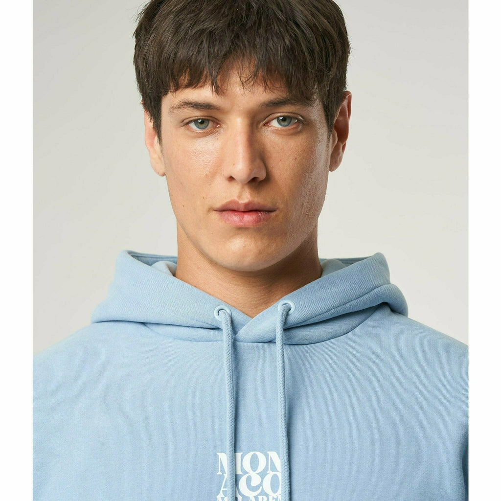 McLaren F1 Special Edition Monaco GP Men's Graphic Hoodie - Blue Hoodies Light Gray