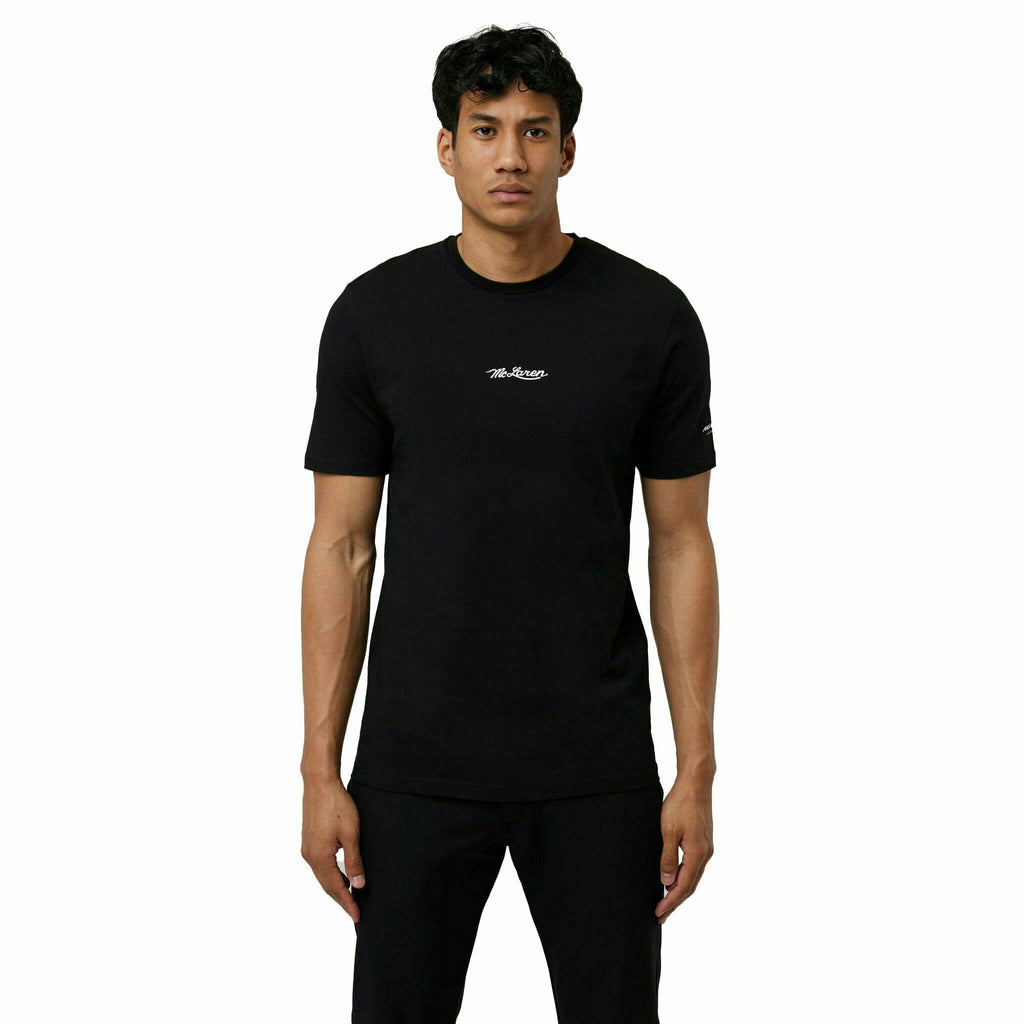 McLaren F1 Special Edition Monaco GP Men's Daniel Ricciardo's #3 Driver T-Shirt - Black/Blue/Orange T-shirts Rosy Brown