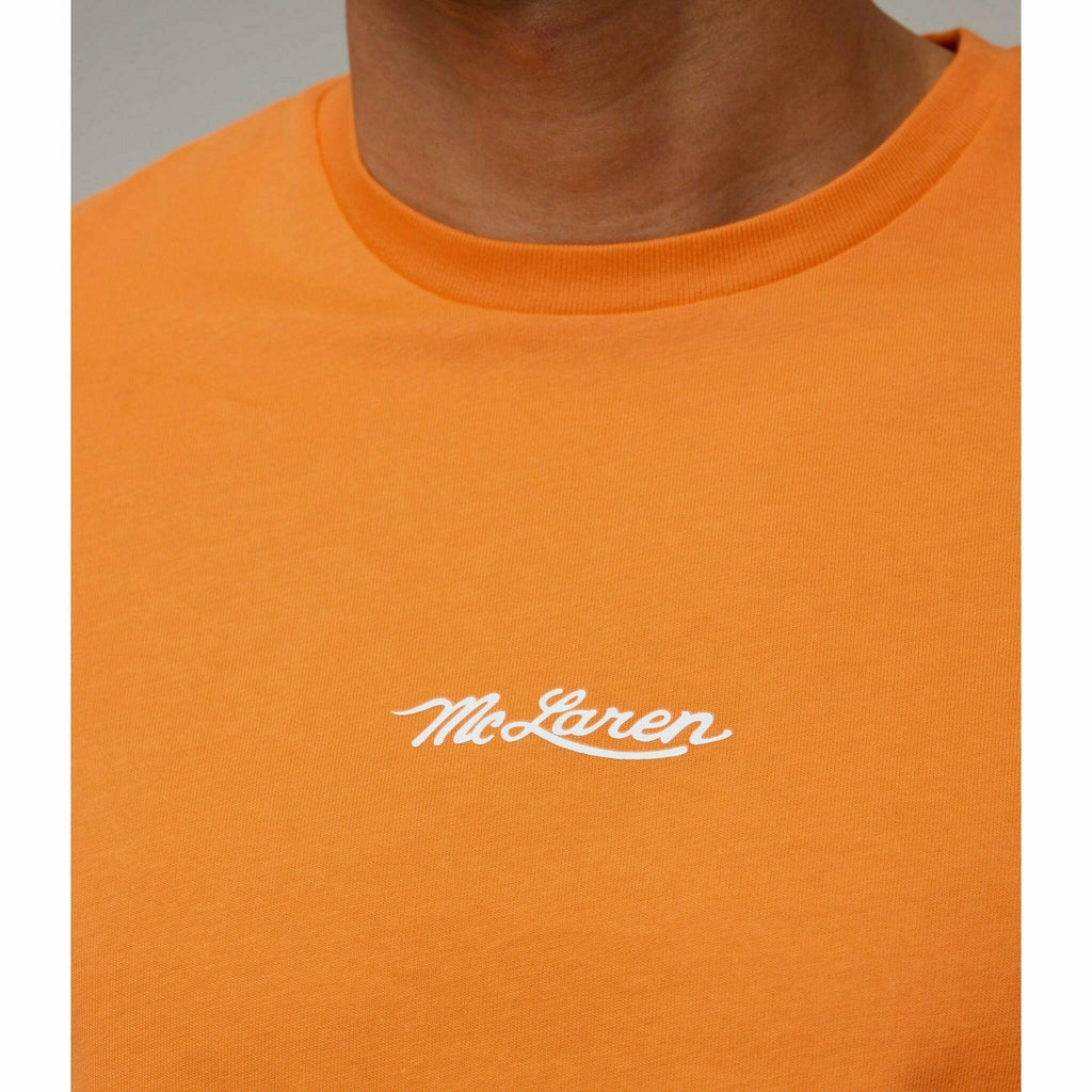 McLaren F1 Special Edition Monaco GP Men's Daniel Ricciardo's #3 Driver T-Shirt - Black/Blue/Orange T-shirts Coral