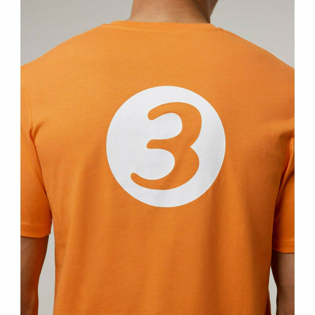 McLaren F1 Special Edition Monaco GP Men's Daniel Ricciardo's #3 Driver T-Shirt - Black/Blue/Orange T-shirts Chocolate