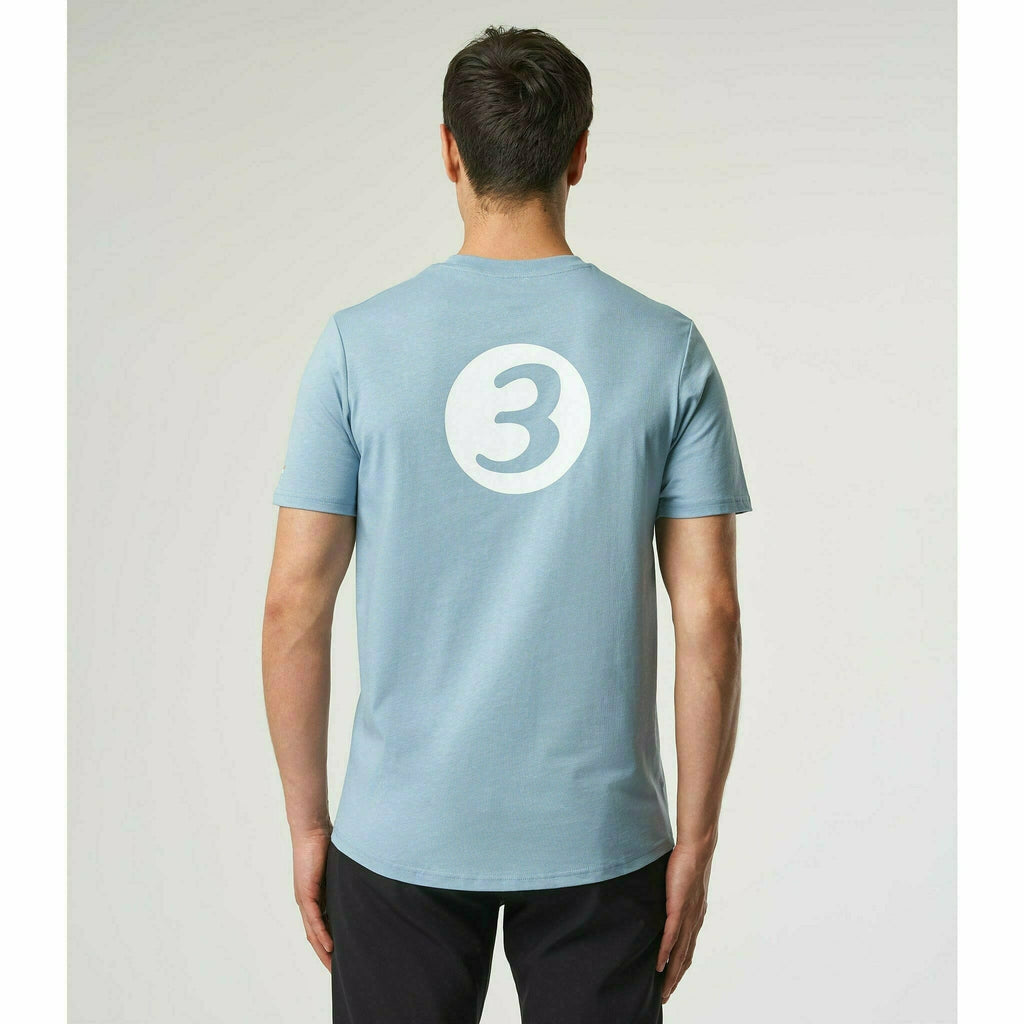 McLaren F1 Special Edition Monaco GP Men's Daniel Ricciardo's #3 Driver T-Shirt - Black/Blue/Orange T-shirts Light Gray