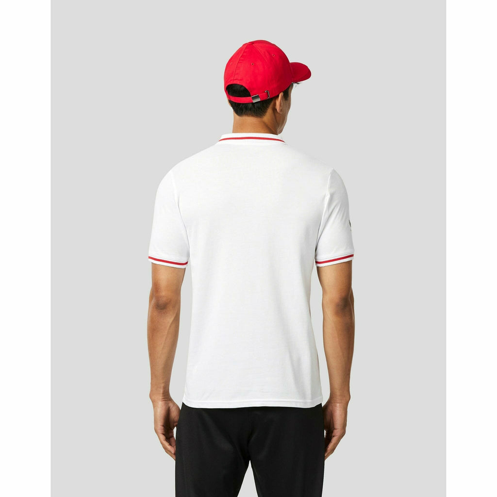 Le Mans 24 Hours Men's Heritage Small Logo Polo Shirt - Black/White Polos Light Gray