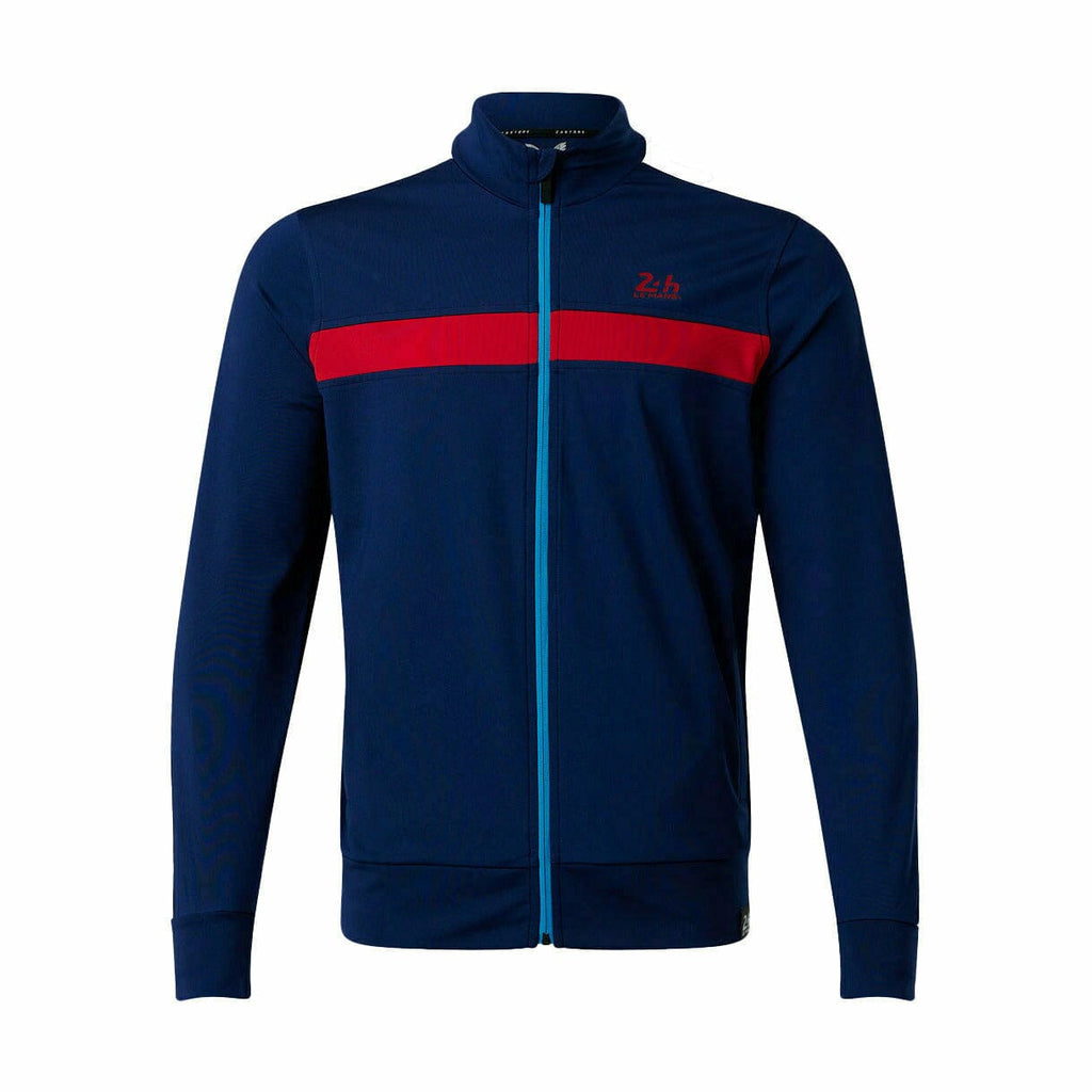 Le Mans 24 Hours Men's Castore Small Logo Track Jacket - Navy Jackets Midnight Blue