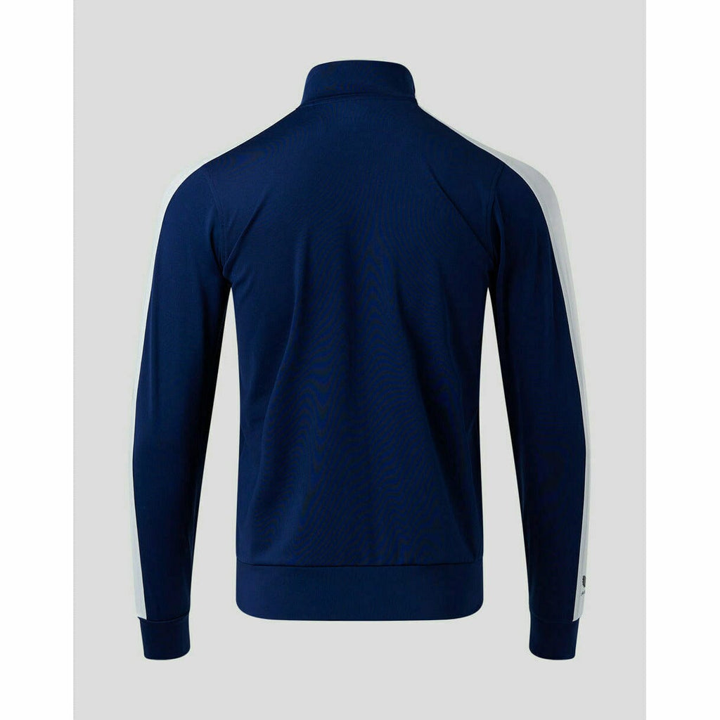 Le Mans 24 Hours Men's Castore Small Logo Track Jacket - Navy Jackets Light Gray