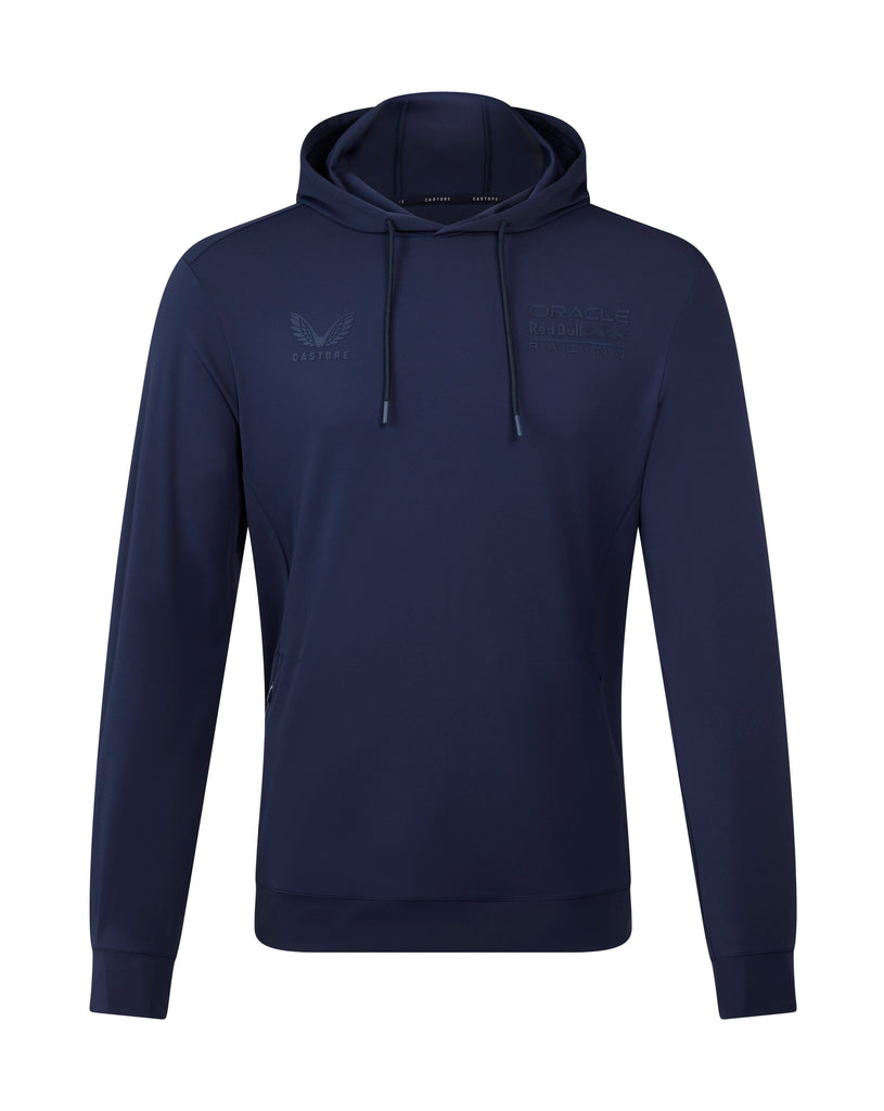 Red Bull Racing Castore F1 Men's Overhead Hoodie - Navy Hoodies Red Bull Racing 