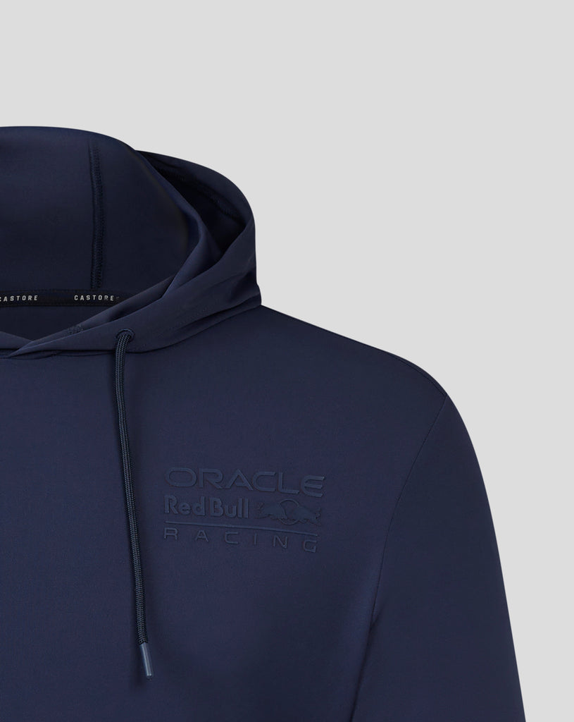 Red Bull Racing Castore F1 Men's Overhead Hoodie - Navy Hoodies Red Bull Racing 