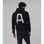 McLaren Indy Car Men's Core Logo Drivers Hoodie Left Chest-Black Hoodies Gray
