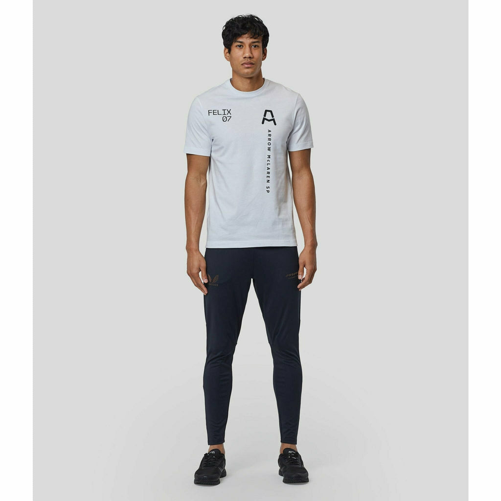 McLaren Indy Car Men's Felix Rosenqvist  #7 Driver T-Shirt - White T-shirts Light Gray