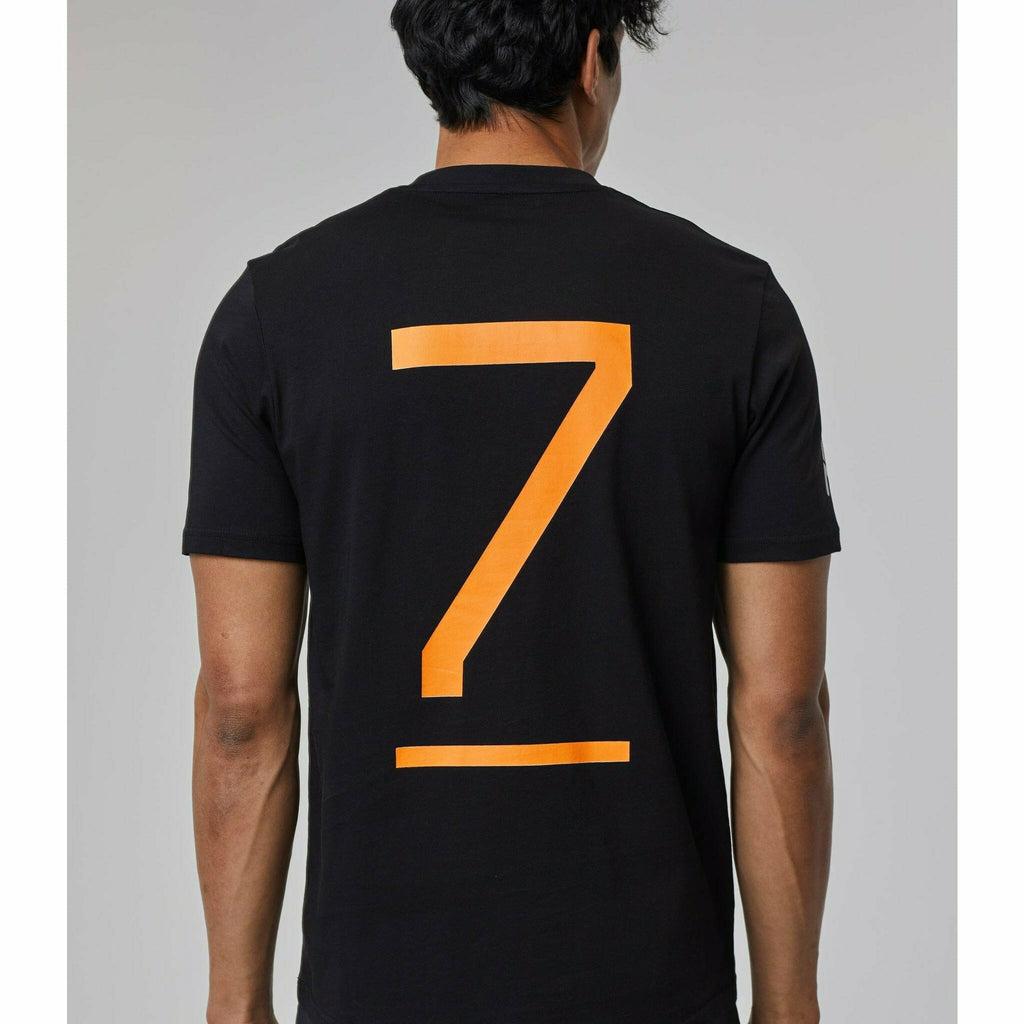 McLaren Indy Car Men's Felix Rosenqvist  #7 Driver T-Shirt - Black T-shirts Gray