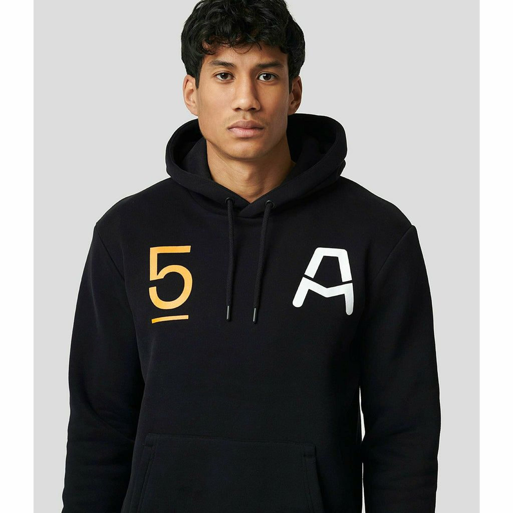 McLaren Indy Car Men's Pato O'Ward #5 Driver Hoody - Black Hoodies Light Gray