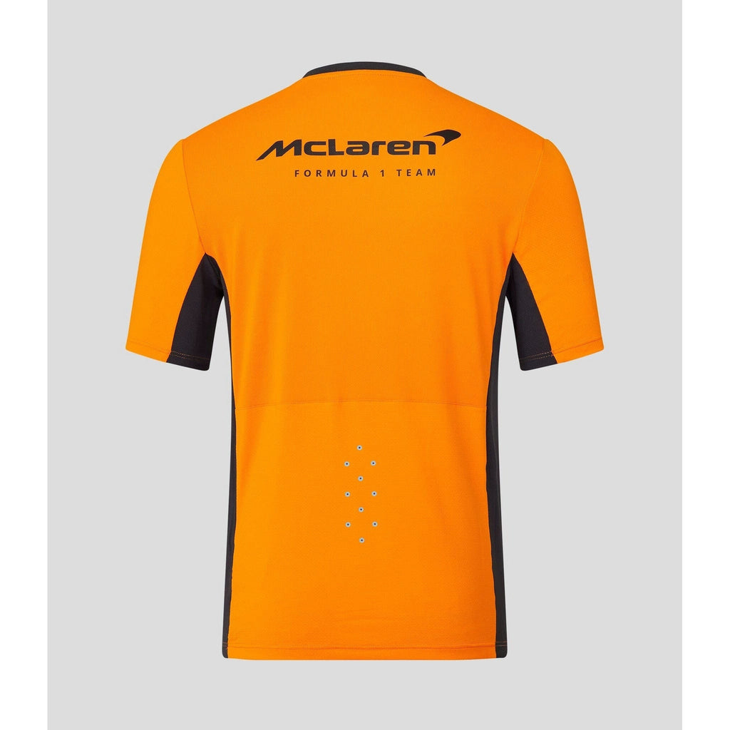 McLaren F1 Men's 2023 Team Replica Set Up T-Shirt - Papaya/Phantom T-shirts Dark Orange