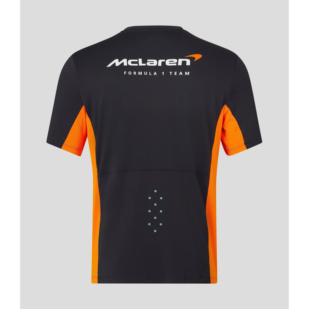 McLaren F1 Men's 2023 Team Replica Set Up T-Shirt - Papaya/Phantom T-shirts Light Gray