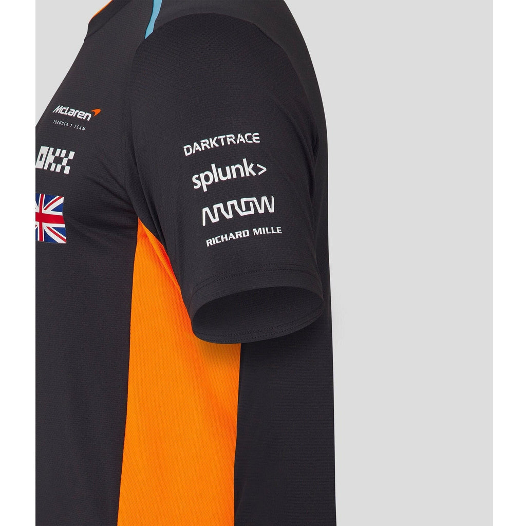 McLaren F1 Men's 2023 Team Replica Set Up T-Shirt - Papaya/Phantom T-shirts Dark Slate Gray