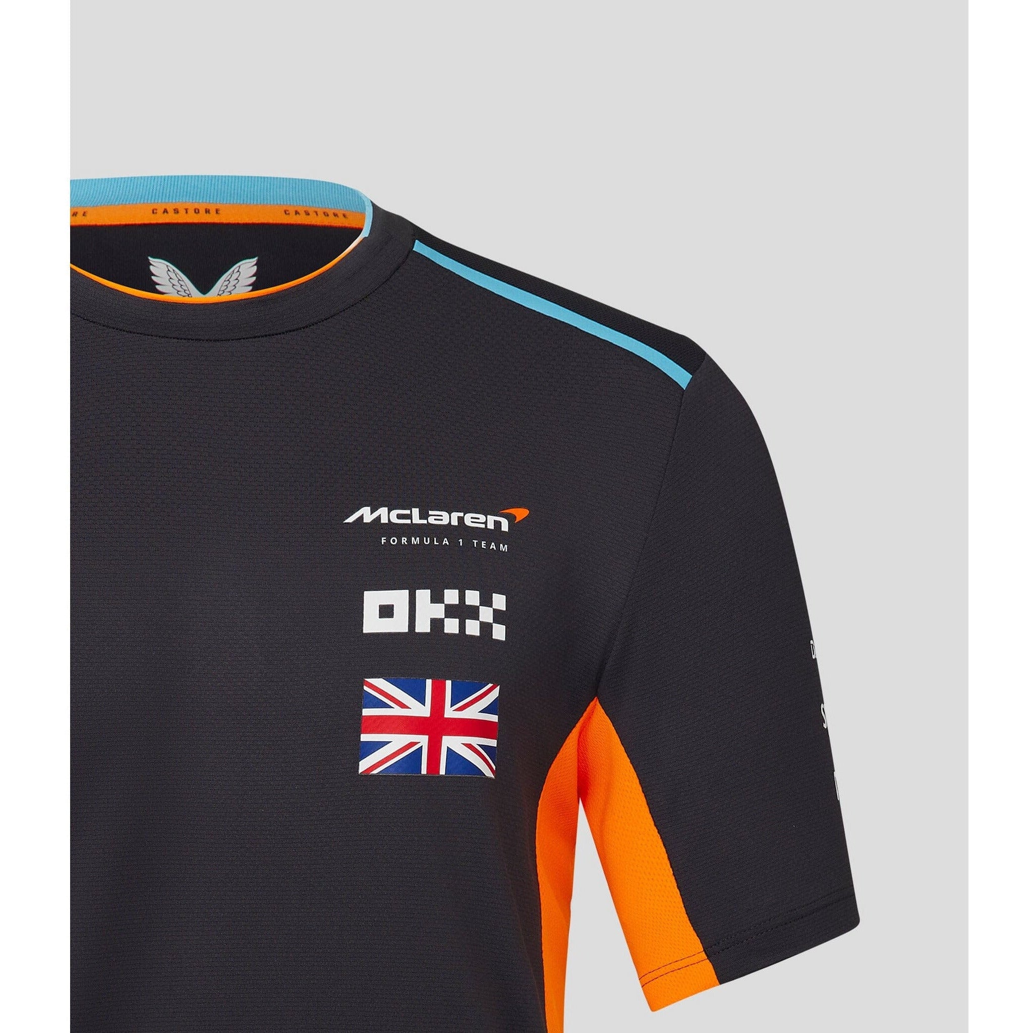 McLaren F1 Men s 2023 Lando Norris Team Replica Set Up T Shirt Papay CMC Motorsports
