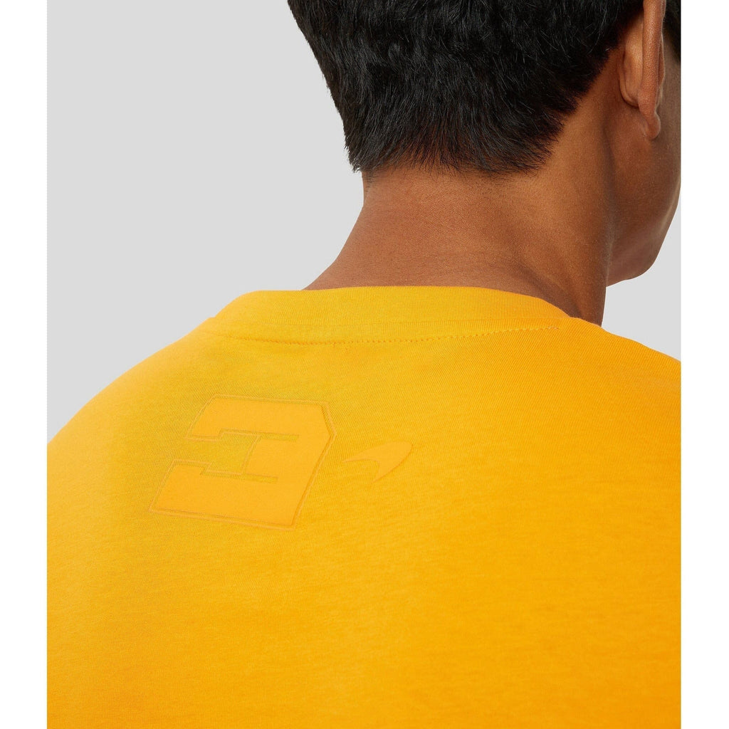 McLaren F1 Men's Daniel Ricciardo USA Austin GP T-Shirt T-shirts Goldenrod