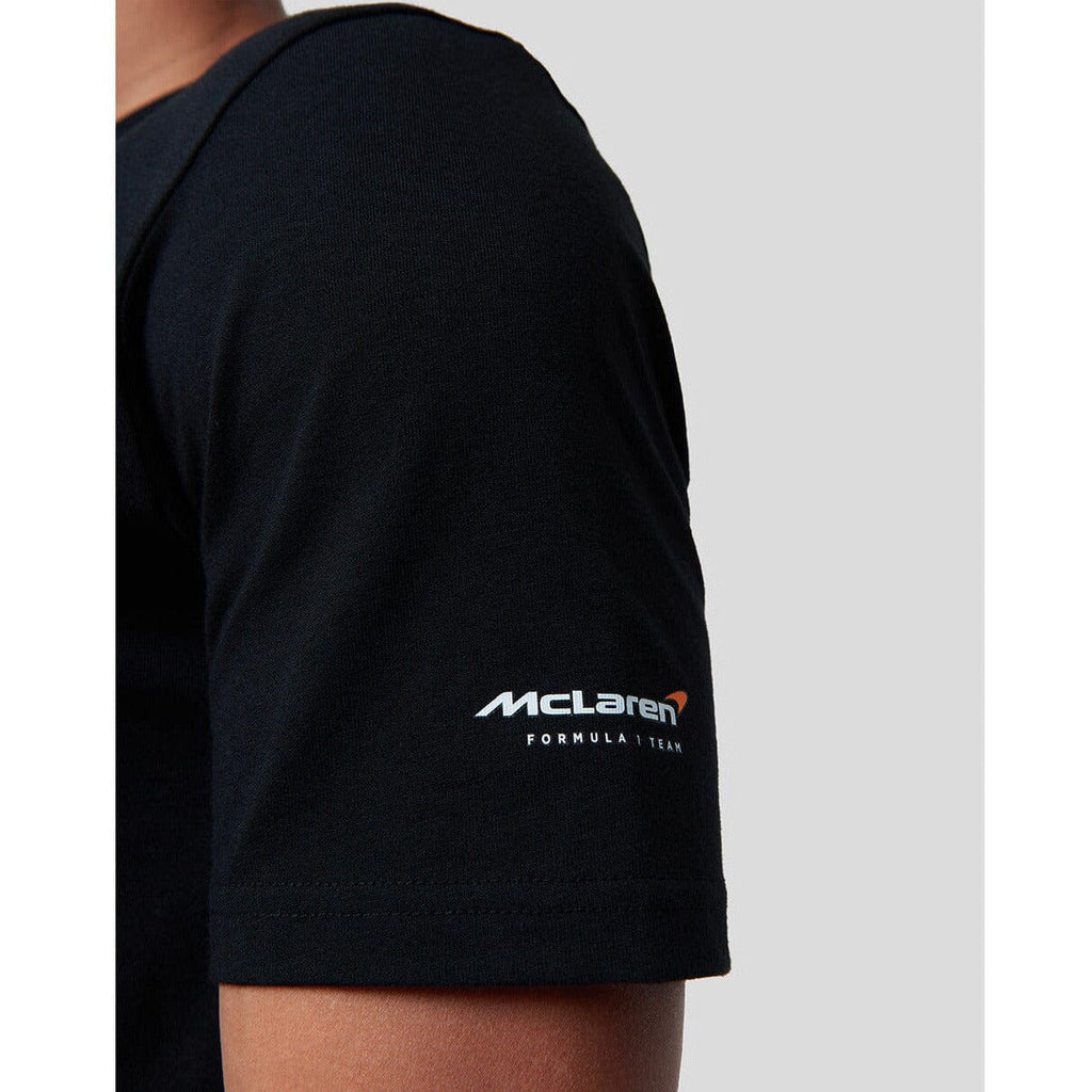 McLaren F1 Men's Daniel Ricciardo USA Austin GP Graphic T-Shirt T-shirts Light Gray