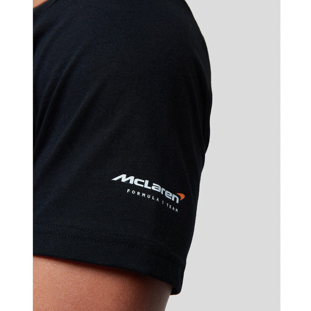 McLaren F1 Men's Lando Norris USA Austin GP Graphic T-Shirt T-shirts Black