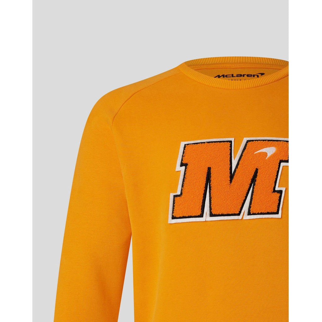 McLaren F1 Men's USA Austin GP Crew Sweatshirt Sweatshirt Dark Orange