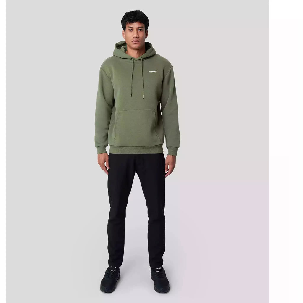 McLaren F1 Men's Daniel Ricciardo Oversized Graphic Hoodie Hoodies Light Gray