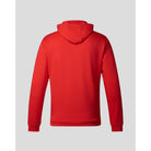 Red Bull Racing F1 Men's Lifestyle Full Zip Hoodie - Flame Scarlet/Night Sky Hoodies Light Gray