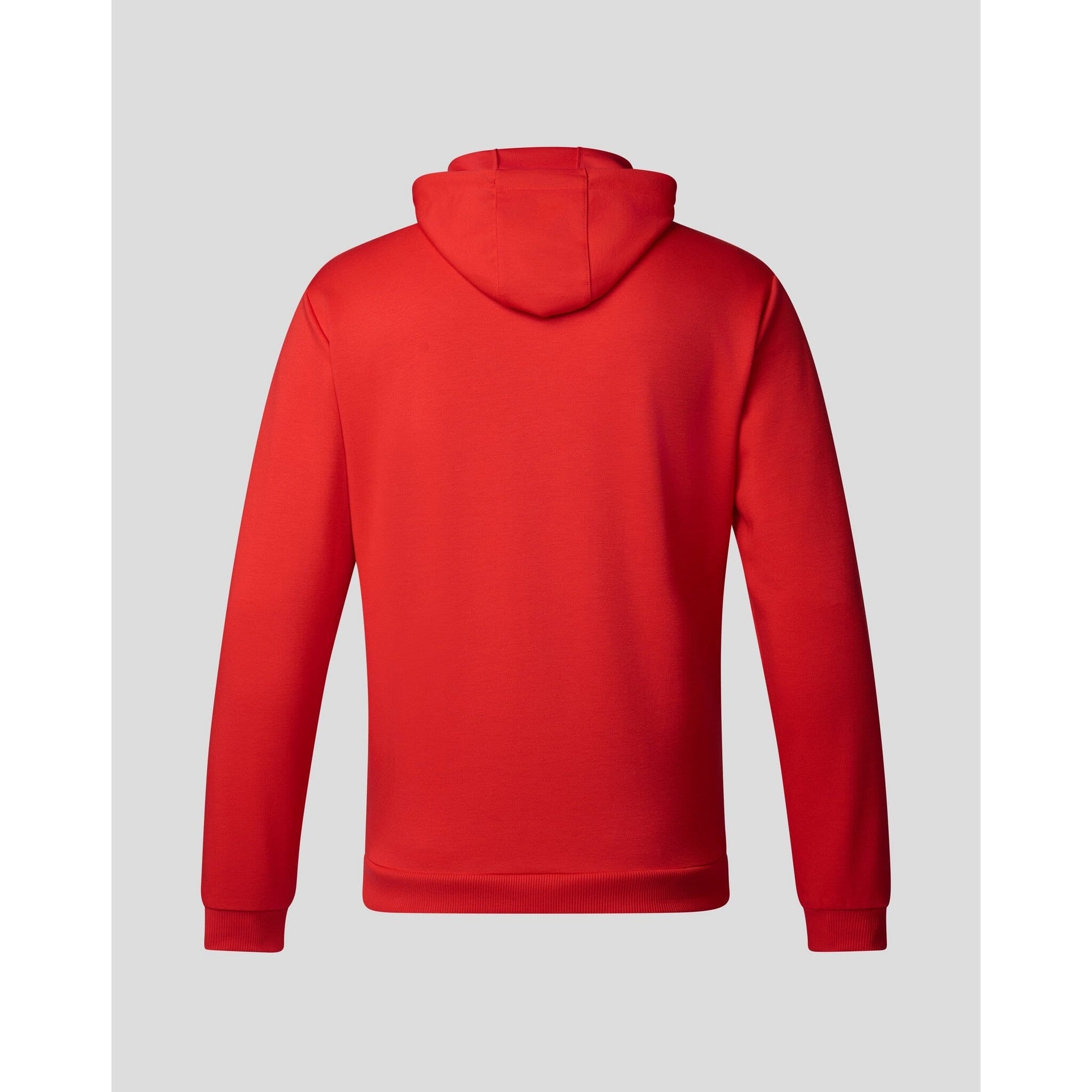 Red Bull Racing F1 Men's Lifestyle Full Zip Hoodie - Flame Scarlet/Night Sky Hoodies Light Gray