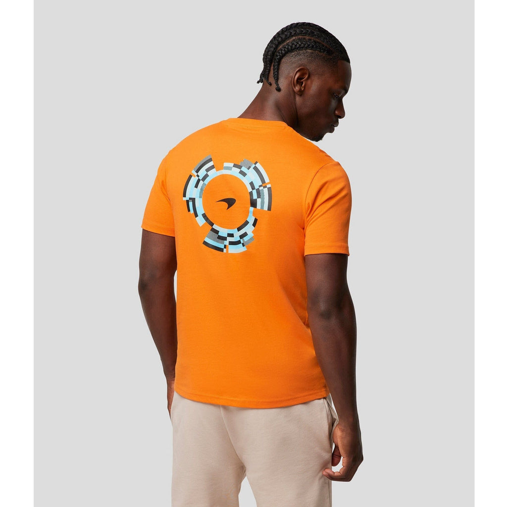 McLaren F1 Men's Dynamic T-Shirt - Cloud Blue/Aquarius/Papaya T-shirts Light Gray