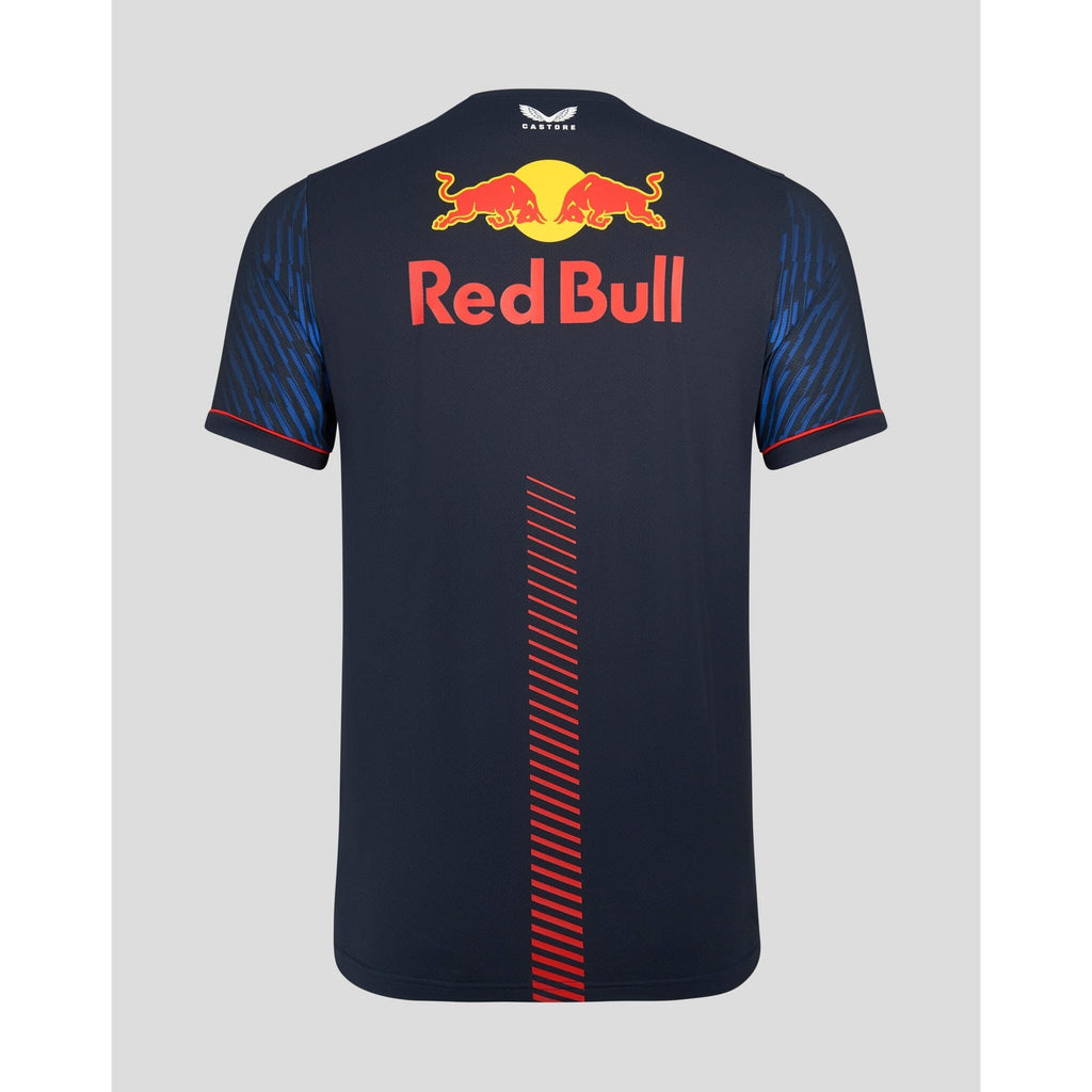 Red Bull Racing F1 Men's 2023 Max Verstappen Team T-Shirt- Navy T-shirts Light Gray