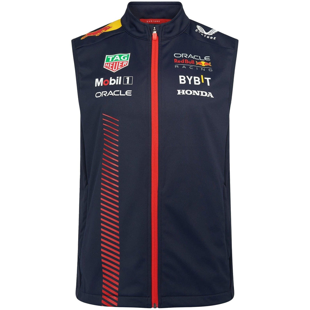 Red Bull Racing F1 2023 Team Vest- Navy Vest Dark Slate Gray