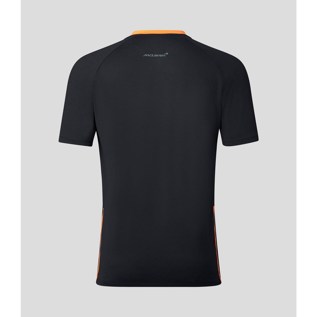 McLaren F1 Men's Performance Tech T-Shirt- Phantom/Papaya T-shirts Light Gray