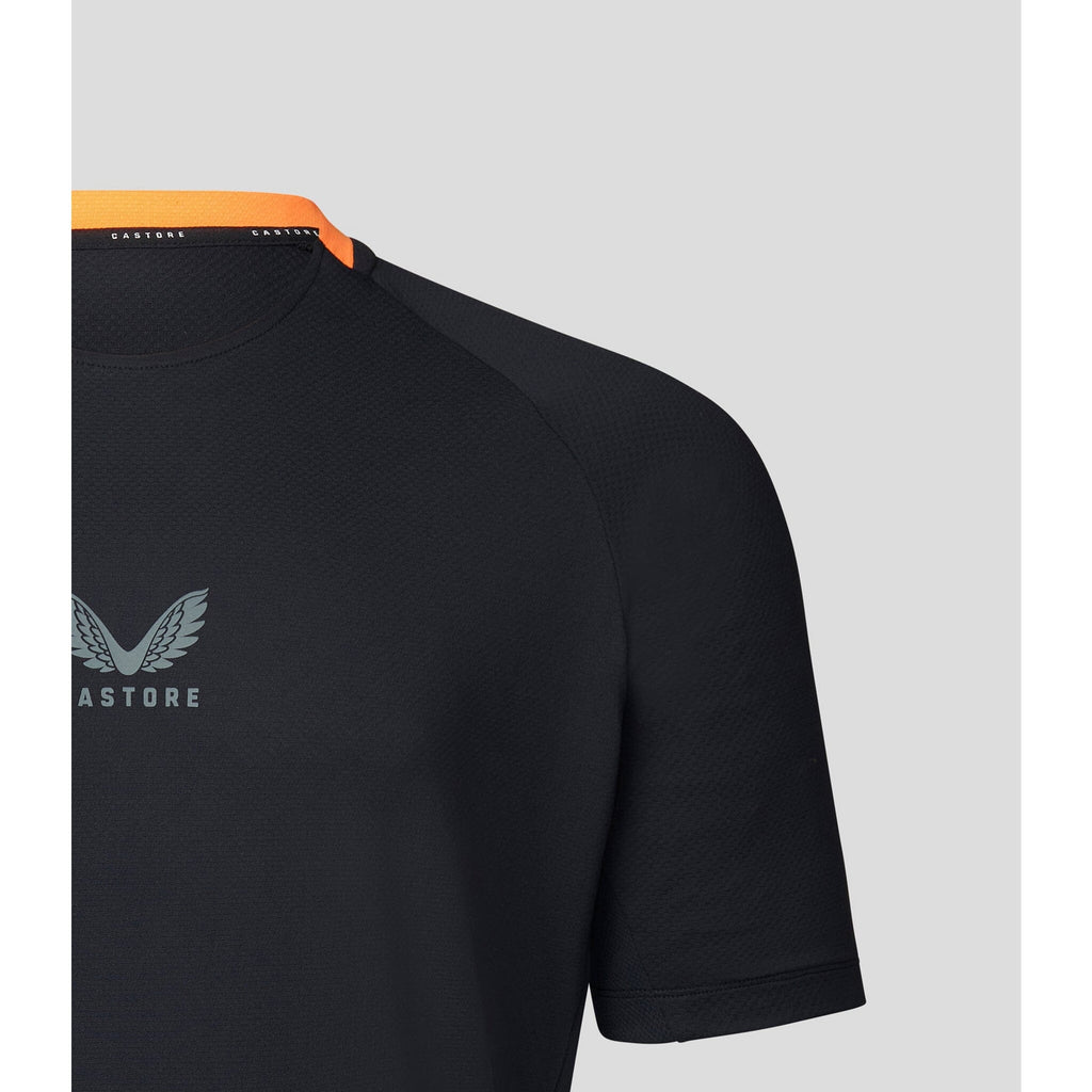 McLaren F1 Men's Performance Tech T-Shirt- Phantom/Papaya T-shirts Dark Slate Gray