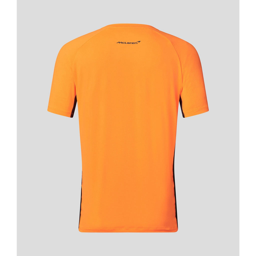 McLaren F1 Men's Performance Tech T-Shirt- Phantom/Papaya T-shirts Coral