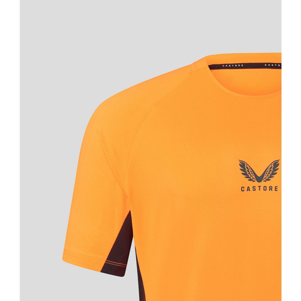 McLaren F1 Men's Performance Tech T-Shirt- Phantom/Papaya T-shirts Sandy Brown