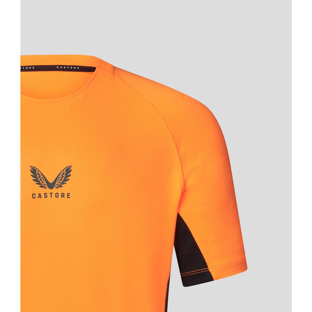 McLaren F1 Men's Performance Tech T-Shirt- Phantom/Papaya T-shirts Coral