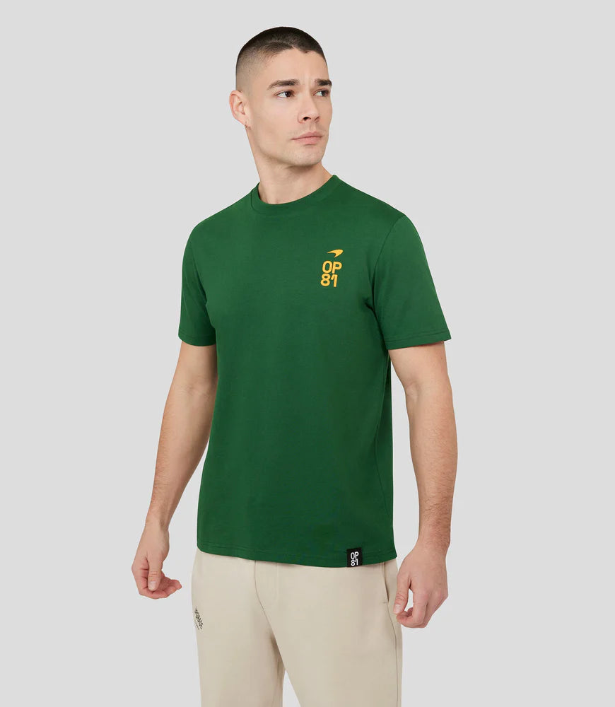 McLaren F1 Oscar Piastri Men's Special Edition Australia T-Shirt- Eden T-shirts McLaren-Castore 