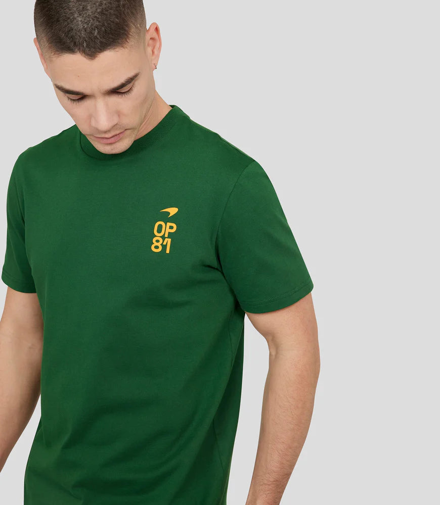 McLaren F1 Oscar Piastri Men's Special Edition Australia T-Shirt- Eden T-shirts McLaren-Castore 