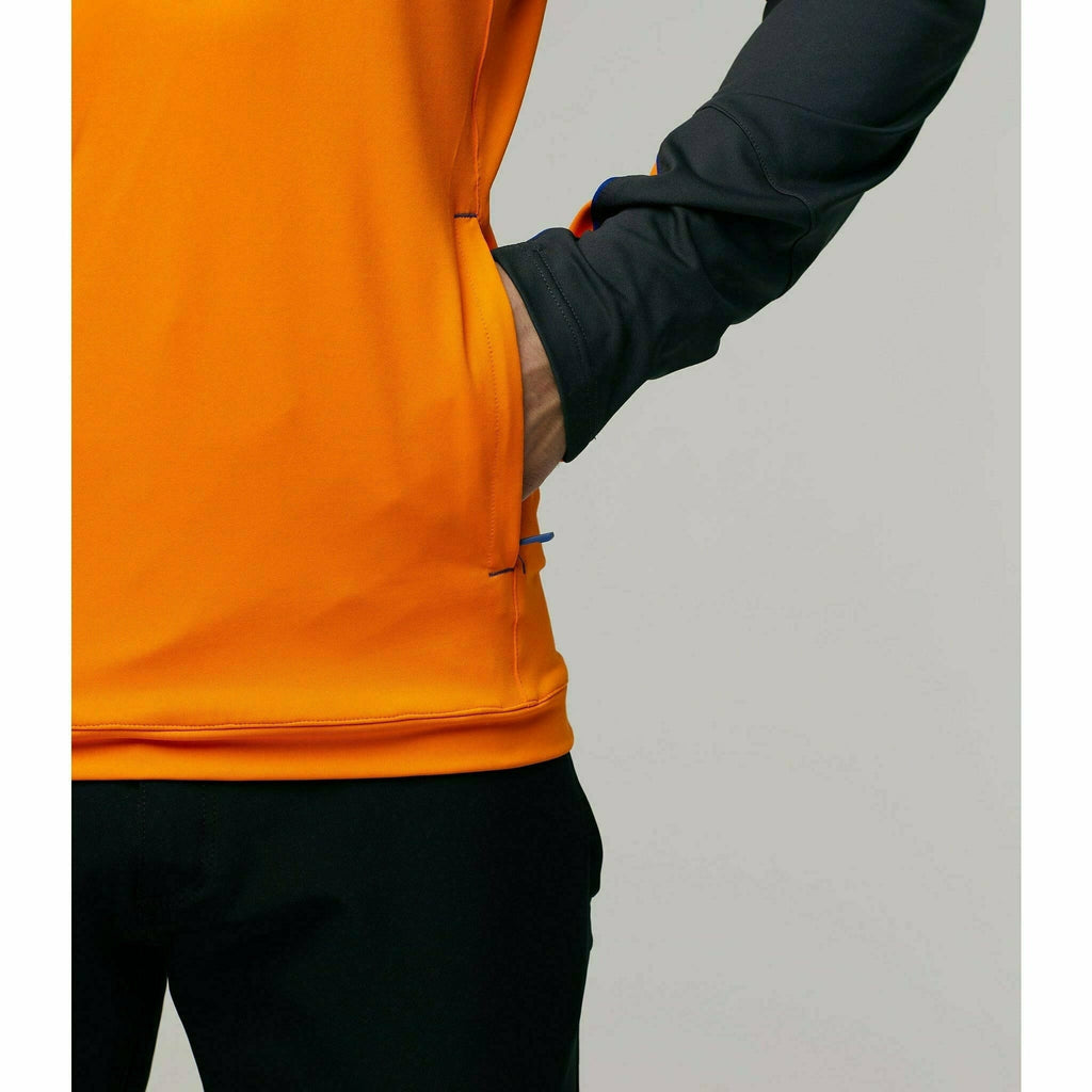 McLaren F1 Men's 2022 Team Hooded Sweatshirt - Papaya Hoodies Black