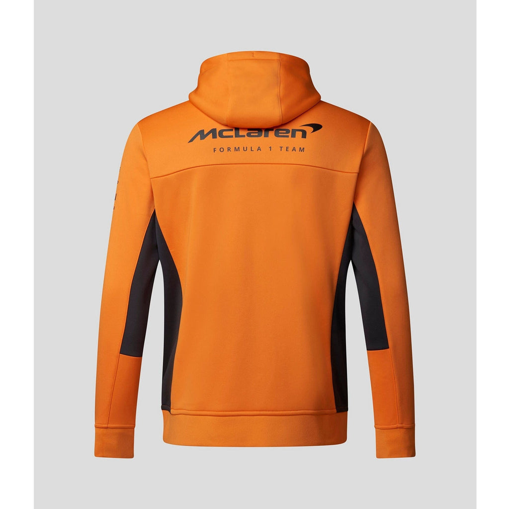 McLaren F1 Men's 2023 Team Hooded Sweatshirt - Papaya Hoodies Chocolate