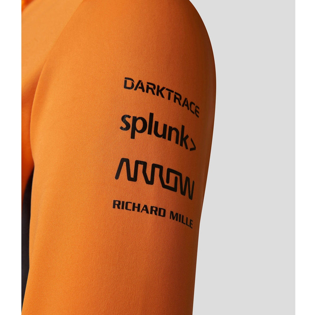 McLaren F1 Men's 2023 Team Hooded Sweatshirt - Papaya Hoodies Chocolate