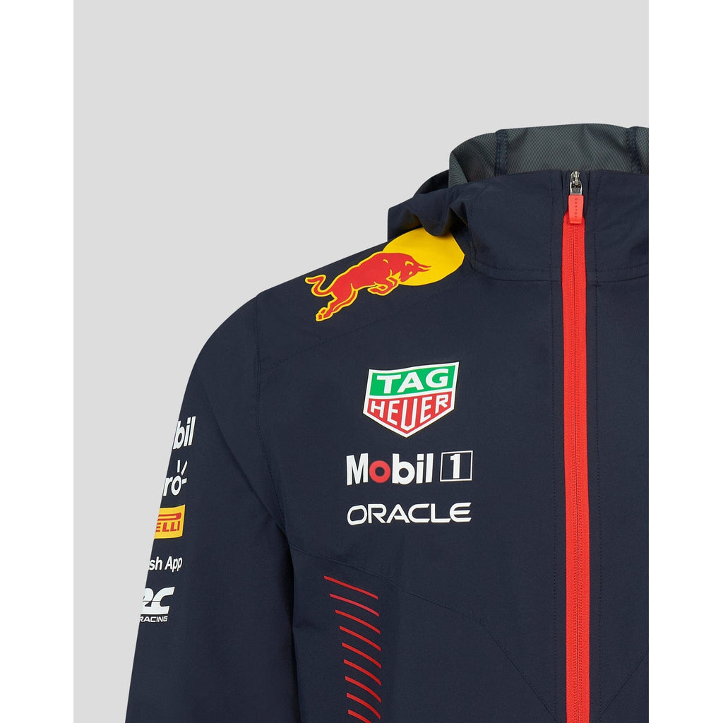 Red Bull Racing F1 2023 Team Rain Jacket- Navy Jackets Dark Slate Gray