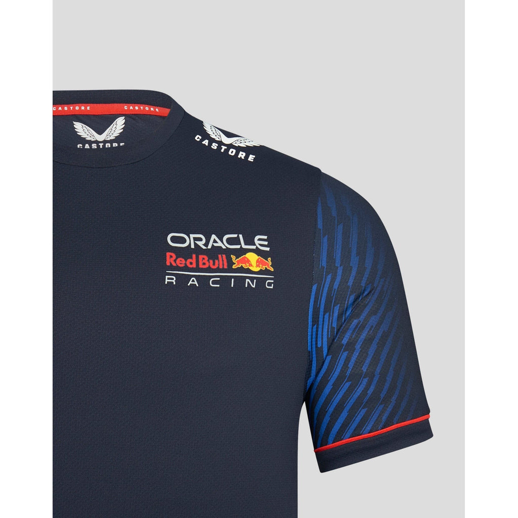 Red Bull Racing F1 Men's 2023 Sergio "Checo" Perez Team T-Shirt- Navy T-shirts Dark Slate Gray