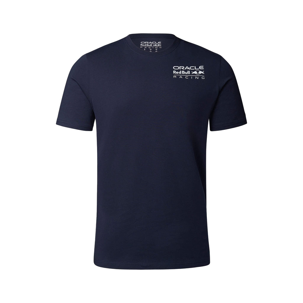 Red Bull Racing F1 Core Logo T-shirt - Flame Scarlet/Grey/Night Sky T-shirts Red Bull Racing 