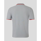 Red Bull Racing F1 Core Logo Polo - Flame Scarlet/Grey/Night Sky/White Polos Light Gray