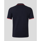 Red Bull Racing F1 Core Logo Polo - Flame Scarlet/Grey/Night Sky/White Polos Light Gray
