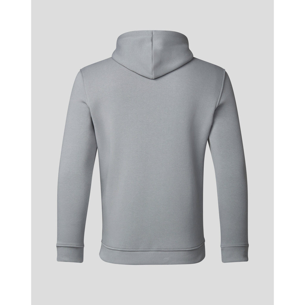 Red Bull Racing F1 Core Overhead Hoodie - Flame Scarlet/Grey/Night Sky Hoodies Light Gray