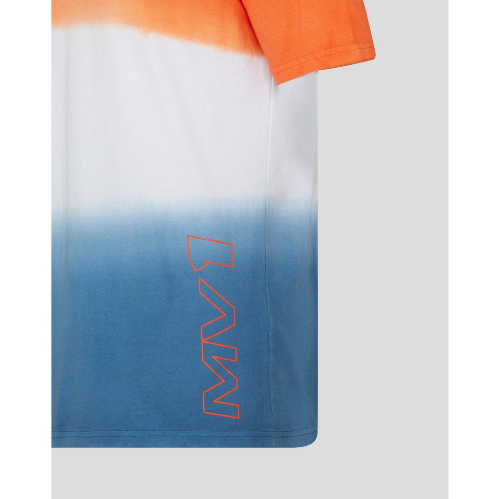 Red Bull Racing F1 Max Verstappen Driver T-Shirt - Exotic Orange/Navy T-shirts Steel Blue