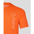 Red Bull Racing F1 Max Verstappen Driver T-Shirt - Exotic Orange T-shirts Tomato