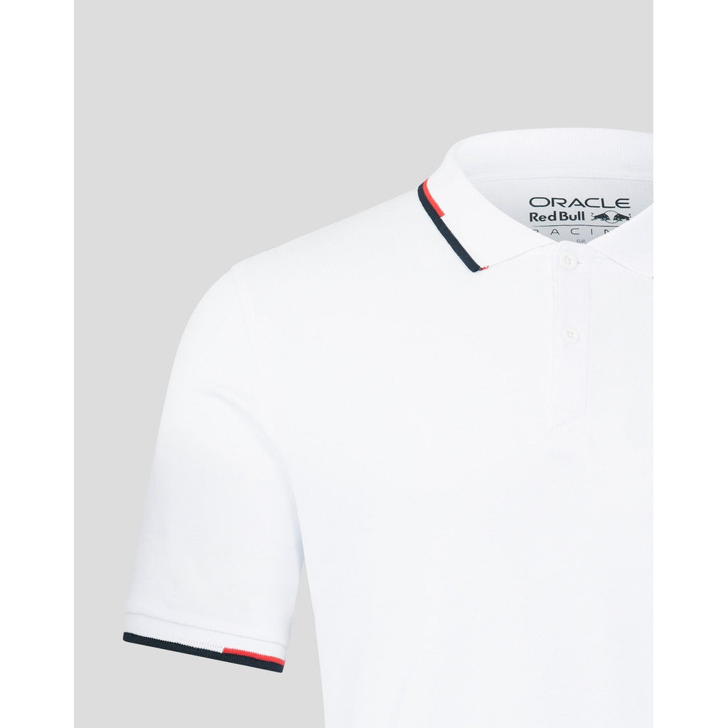 Red Bull Racing F1 Unisex Core Color Logo Polo - Night Sky/White Polos Lavender