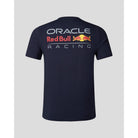 Red Bull Racing F1 Core Color Logo T-shirt - Night Sky/White T-shirts Light Gray